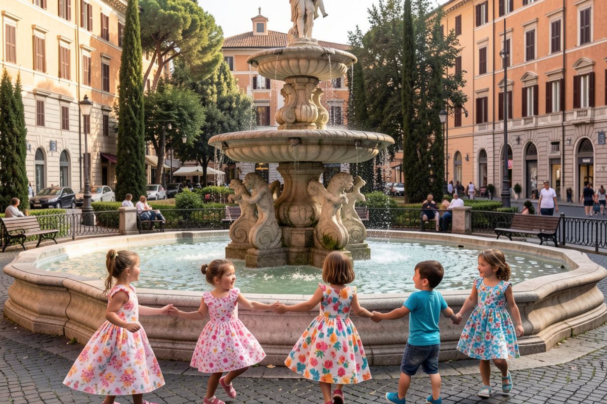 Bambini che esplorano un museo interattivo a Venezia
